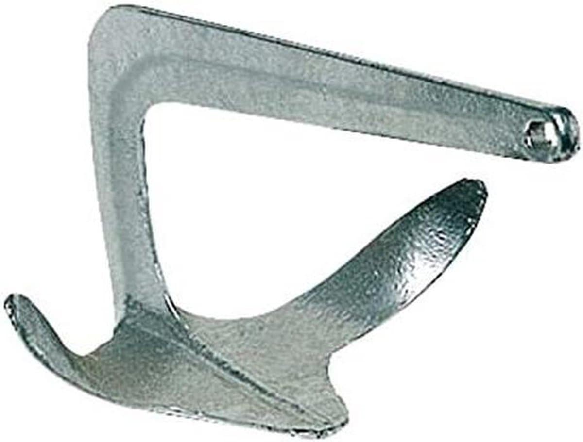 Scheep Anker - Vaartuig Anker - Boot Stabiliseren - Drie Bladen - 3 Kilogram - Zilverkleurig — afbeelding 1