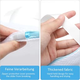 Lot de 3 filts de washage pour support-gorge - Voor wasmachine, filt linge wasmachine — thumbnail 4