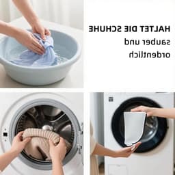 Waszak voor Schoenen en Delicate Kleding, Antideform, Mesh, Met Rits (2 Stuks) - Ideaal voor Wassen en Bescherming van Textiel — thumbnail 2