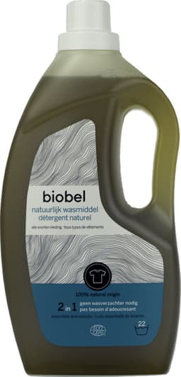 Biobel – Vloeibaar Wasmiddel – 1,5 L - 100% Natuurlijk – Biologisch afbreekbaar — thumbnail 5