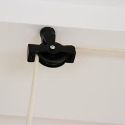 Droogrek Ophangbaar - Zwart - 1.2 meter - plafond wasrek — thumbnail 3