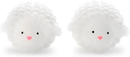 Kikkerland Wasdroger Lammetjes - Herbruikbare wasdroger bollen - Verminder de tijd van je droger - Set van 2 - Duurzaam — thumbnail 1