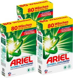 Ariel waspoeder - 3x 4,8 kg - 240 wasbeurten - Universeel waspoeder - Snel oplossend — thumbnail 3