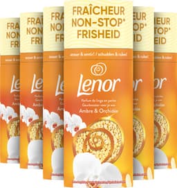 Lenor Geurbooster Amber & Orchidee - 6 x 155 gram - Wasparfum — thumbnail 1