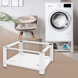 IVOL Wasmachine Verhoger Wit met opbergruimte - Wasmachine opbouwmeubel - ook geschikt voor Droger — thumbnail 4