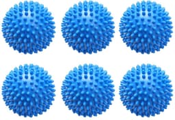 Droger Ballen PVC – Herbruikbare Wasdroger Bollen – Snellere Droogtijd – - Wasbollen - 6 stuks — thumbnail 1