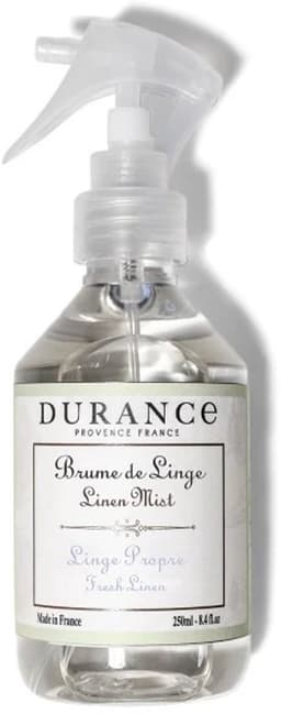 Durance - Textiel spray - Linnen mist - Fresh Linen - Linge Propre - 250 ml — thumbnail 1