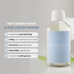 SteamStory Luxe Wasparfum Blue Topaz - Warme geur met waterbloemen, vanille & amber - 250 ml — thumbnail 3