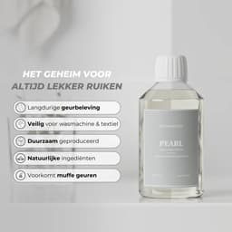 SteamStory Luxe Wasparfum Pearl - Zachte geur met katoenbloem & witte musk - 250 ml — thumbnail 3