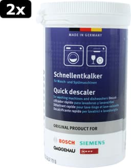 2x BOSCH SIEMENS B/s Vw/wasmachine Ontkalker 250g — thumbnail 1