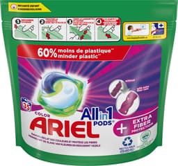 Ariel All in 1 Wasmiddel Pods +Extra Vezelbescherming - Wascapsules - 35 Wasbeurten — thumbnail 1