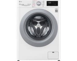 LG F4WV308S4B wasmachine Voorlader 8 kg 1400 RPM Wit — afbeelding 1