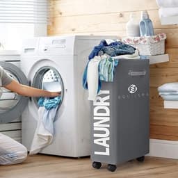 Equivera Panier à Linge - Wasmand - Was Organizer - Was Sorteerder - Was Mand — thumbnail 3