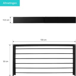 Equivera Wanddroogrek - Wasrek - Droogrek - Wanddroogrek Inklapbaar - Wand Droogrek — thumbnail 3