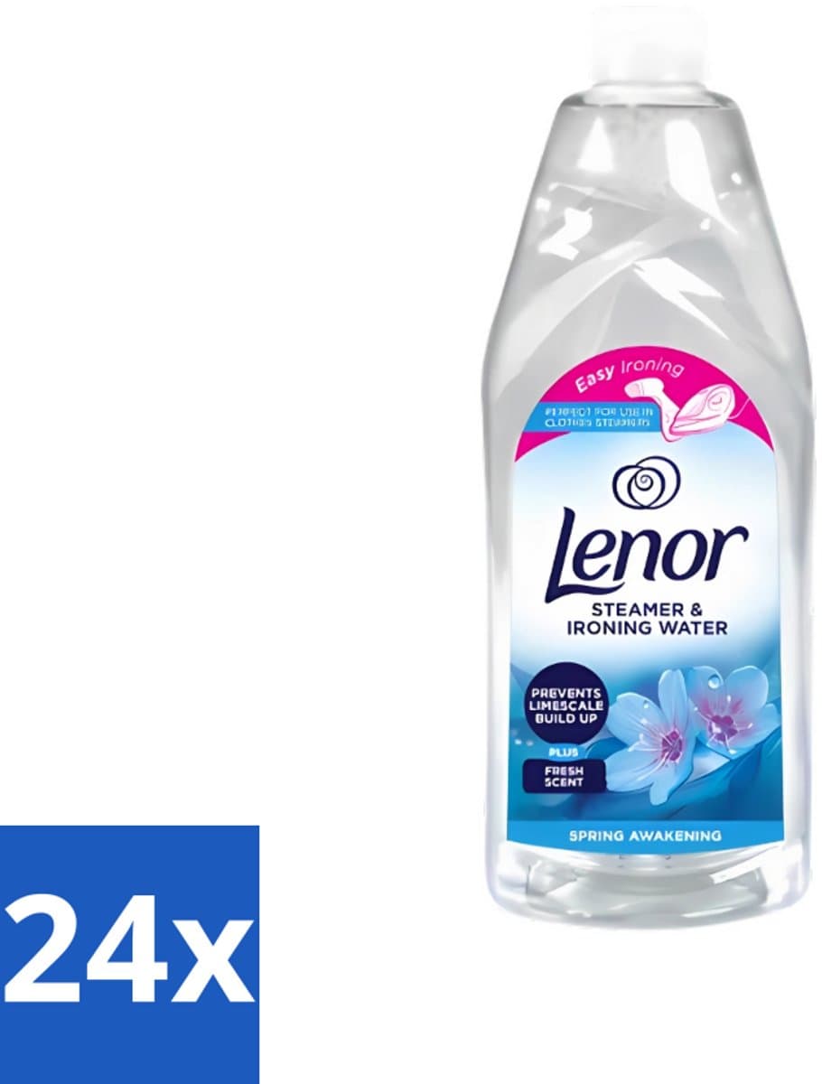 Lenor - Strijkwater - Spring Awakening - Textielverfrisser - 1000 ml - Voordeelverpakking - 24 stuks — afbeelding 1