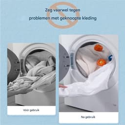 6-stuks wasbal - droogtrommelbal - herbruikbaar - wasmiddel voor dierenharen - wasmiddel voor ontharing - kleding anti-klitten adsorptie ontharingsbal - geschikt voor kleding, honden, katten en huisdieren - oranje — thumbnail 4