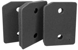 3stuks filter voor droger warmtepompdroger - sponsfilter - filtermat condensdroger - pluisfilter - schuimfilter spons -voor droger 9164761 - 205 x 155 x 30 mm — thumbnail 1