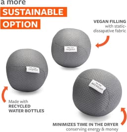 Droogballen voor Sneller Drogen - Set van 3 - Milieuvriendelijk en Duurzaam — thumbnail 3