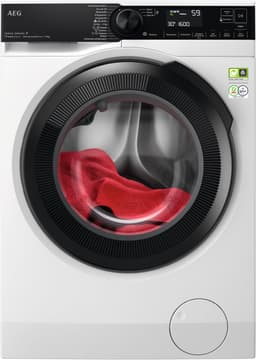 AEG Serie 9000 LR9W75490 wasmachine Voorlader 9 kg 1400 RPM Wit — thumbnail 1