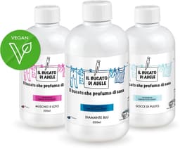 Il Bucato di Adele Wasparfum Diamante Blu 500ml + Schone Druppels 500ml + Musk & Lotus 500ml — thumbnail 1
