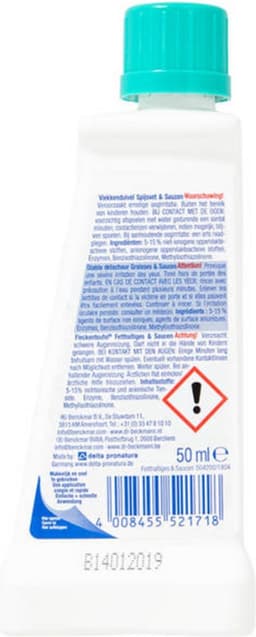 Dr. Beckmann Vlekkenduivel Spijsvet & Sauzen 6 x 50 ml — thumbnail 2