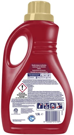 Woolite Color - Vloeibaar Wasmiddel - Met Keratine - Gekleurde Was - 25 Wasbeurten - 1,5L — thumbnail 2