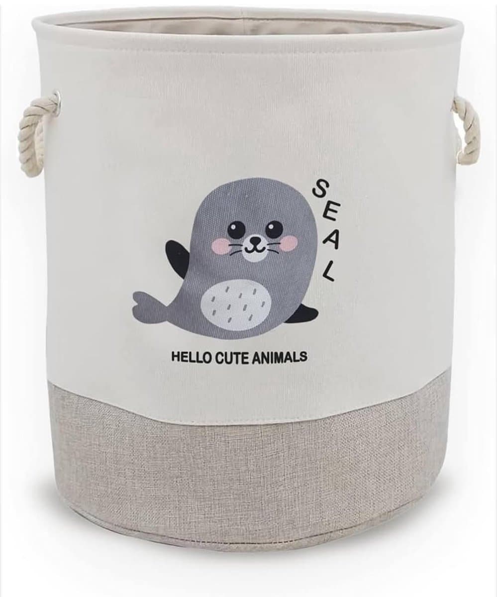 Opbergmand Kinderkamer - Wasmand Kinderkamer - Speelgoedmand Kinderen - Laundry Basket — afbeelding 1