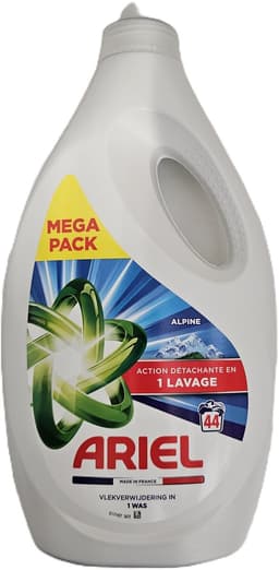 Ariel Alpine Vloeibaar Wasmiddel 1980ml, 44 wasbeurten — thumbnail 4