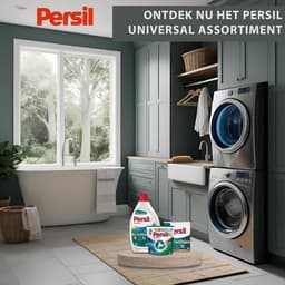 Persil Waspoeder Universal - Wasmiddel - Witte Was - Krachtige Vlekverwijdering - Hygiënische Frisheid - Grootverpakking - 90 Wasbeurten — thumbnail 3