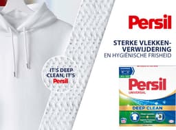 Persil Waspoeder Universal - Wasmiddel - Witte Was - Krachtige Vlekverwijdering - Hygiënische Frisheid - Grootverpakking - 90 Wasbeurten — thumbnail 2