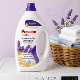 Passion Gold - Gel - Vloeibaar Wasmiddel - Lavendel Universeel - 3 x 3,52 L, 264 wasbeurten — thumbnail 3