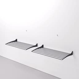 2x Foxydry Fold 100 black wasdroogrek wandmontage clicksysteem - 100 x 50 x 10 cm — thumbnail 5