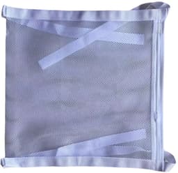 Waszak - Schoen Wassen - Herbruikbaar - Waszak Voor Schoenen - Schoenen Waszak - wit - Met Rits - 40*40*1.7 cm - Schoenen was tas - Polyester — thumbnail 1