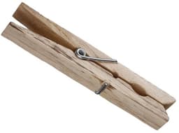 Bamboe wasknijpers - 192x - hout - 7 cm — thumbnail 3