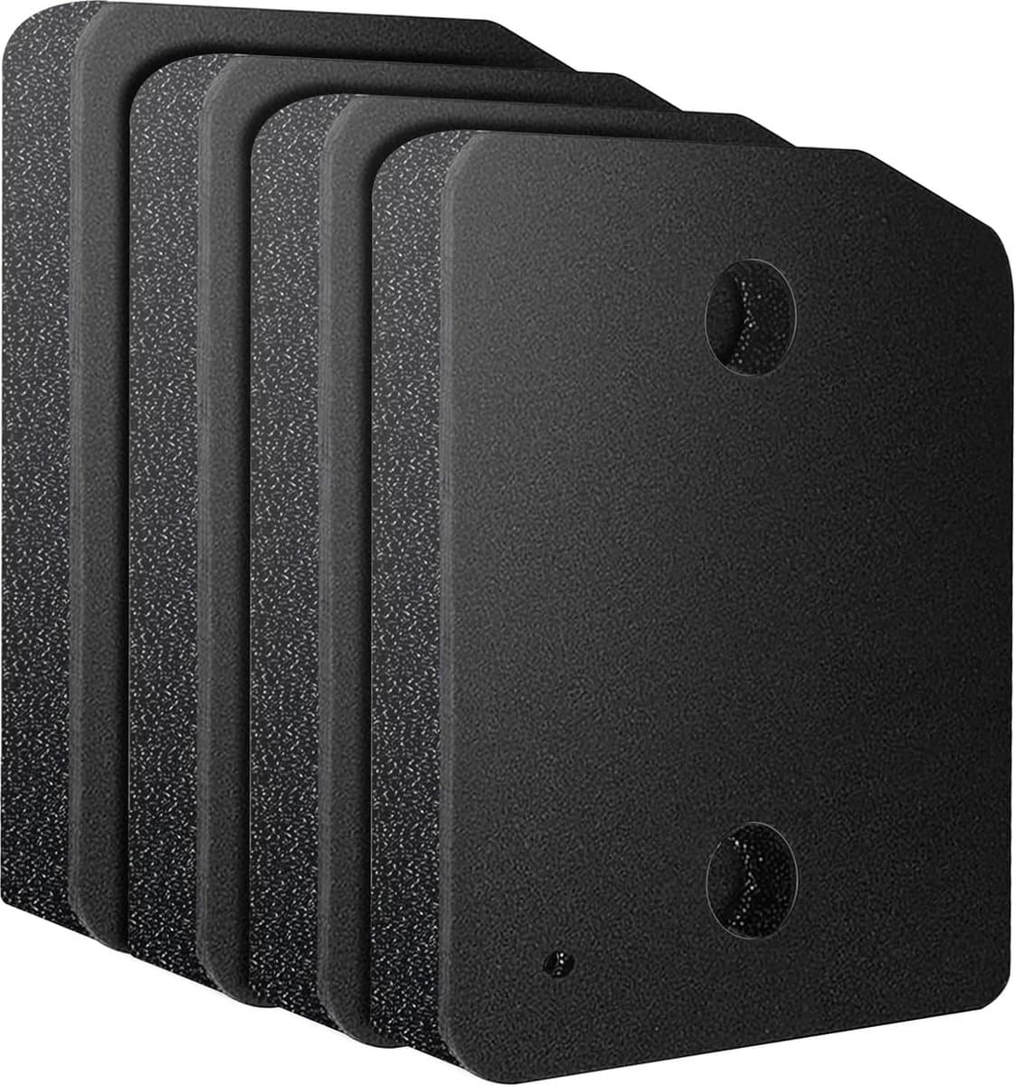 4 stuks droogfilters, voor Miele T1 wasdroger, wasdroger sokkelfilter, sponsfilter, filtermat voor een langere levensduur van de droger (207 mm x 157 mm x 30 mm) — afbeelding 1