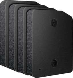 4 stuks droogfilters, voor Miele T1 wasdroger, wasdroger sokkelfilter, sponsfilter, filtermat voor een langere levensduur van de droger (207 mm x 157 mm x 30 mm) — thumbnail 1
