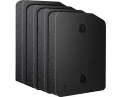 4 stuks droogfilters, voor Miele T1 wasdroger, wasdroger sokkelfilter, sponsfilter, filtermat voor een langere levensduur van de droger (207 mm x 157 mm x 30 mm) — afbeelding 1