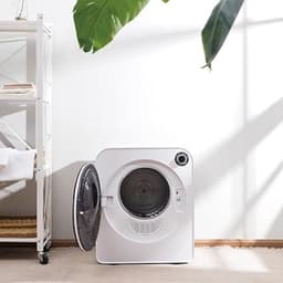 DD® Mini Droger - Mini Wasmachine - Mini Wasdroger - 46x50x60cm - Wit — thumbnail 4
