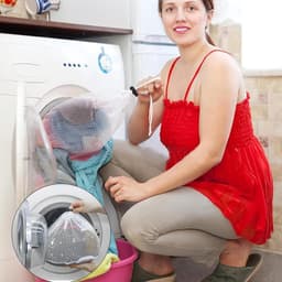 Set van 3 Wasnetten voor Wasmachine met Koordstopper, Herbruikbare Waszakken Groot voor Diverse Kledingstukken — thumbnail 4