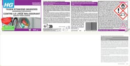 HG tegen stinkend wasgoed wasmiddeltoevoeging 500gr — thumbnail 2