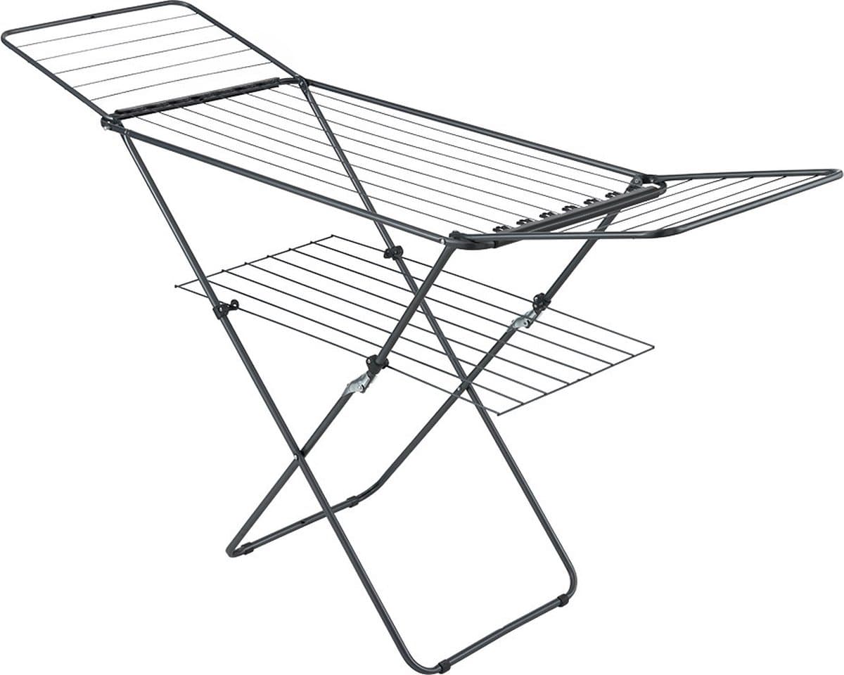 Tomado - Droogrek Panarea - 26 meter drooglengte - Sokkenhouders - matzwart — afbeelding 1