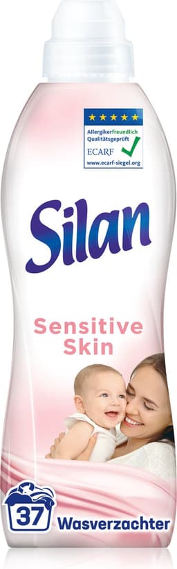 Silan Sensitive Wasverzachter - 6 x 37 wasbeurten - Voordeelverpakking — thumbnail 2