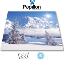 Papillon Wasmachine Beschermer - Antislip mat - 60x60 cm - Papillon Winter — thumbnail 3