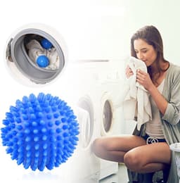 Droger Ballen PVC – Herbruikbare Wasdroger Bollen – Snellere Droogtijd – - Wasbollen - 6 stuks — thumbnail 2
