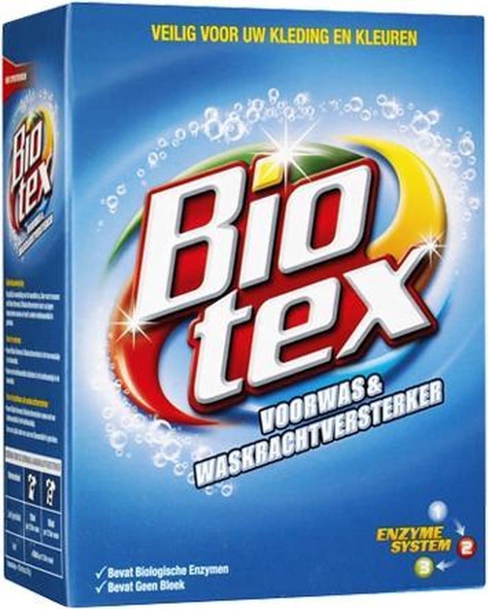 Biotex Voorwas en waskrachtversterker Waspoeder - 4 kg — afbeelding 1