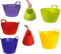 Mand flexibel - FlexBag Blauw 42 liter - Wasmand — thumbnail 2
