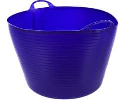 Mand flexibel - FlexBag Blauw 60 liter - wasmand