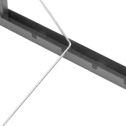 Droogrek - Opklapbare badkamerdroger aan de muur gemonteerd - 60 cm  Zilver — thumbnail 4