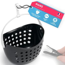 Wasknijpers met mand - Kledingknijpers - Kleine wasstukken - Antislip handvat - 17.5 x 12 x 14 cm — thumbnail 1