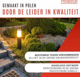 Grondanker voor tuinen - Ø 116 x 300 mm met kabeldoorvoer - Gegalvaniseerd staal — thumbnail 3